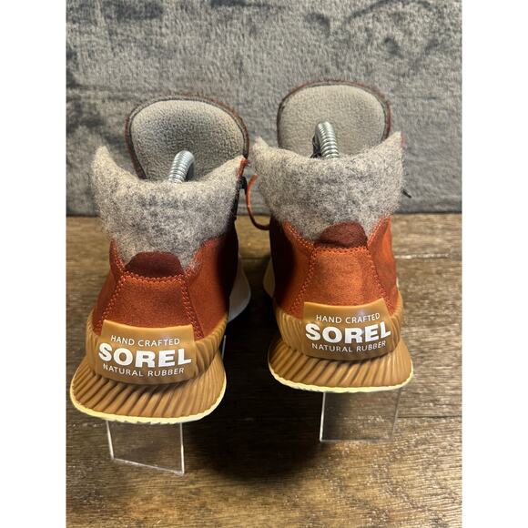 Sorel Women's Out 'N About III Conquest Waterproof Boot Warp Red Rust Size 7.5 - Picture 5 of 8